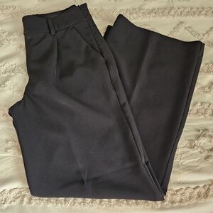 Women's Express Black Dress Pants - Wide Leg